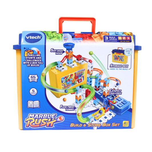 Vtech Marble Rush Build & Store Box Set