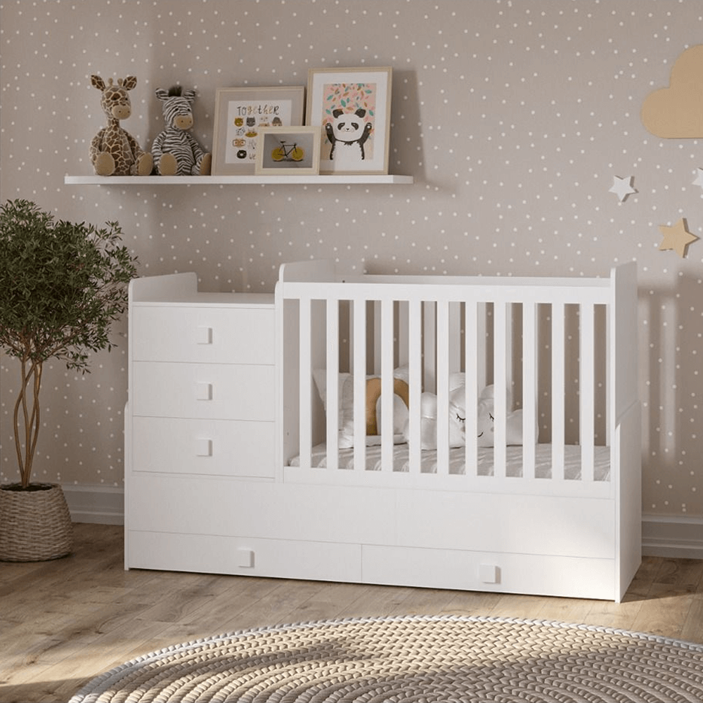 1200 Combi 4 in 1 Cot Bed