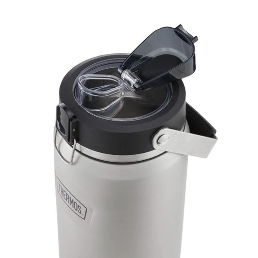 Thermos Icon Series Dual Use Bottle + Spout Stainless Steel 1.9L