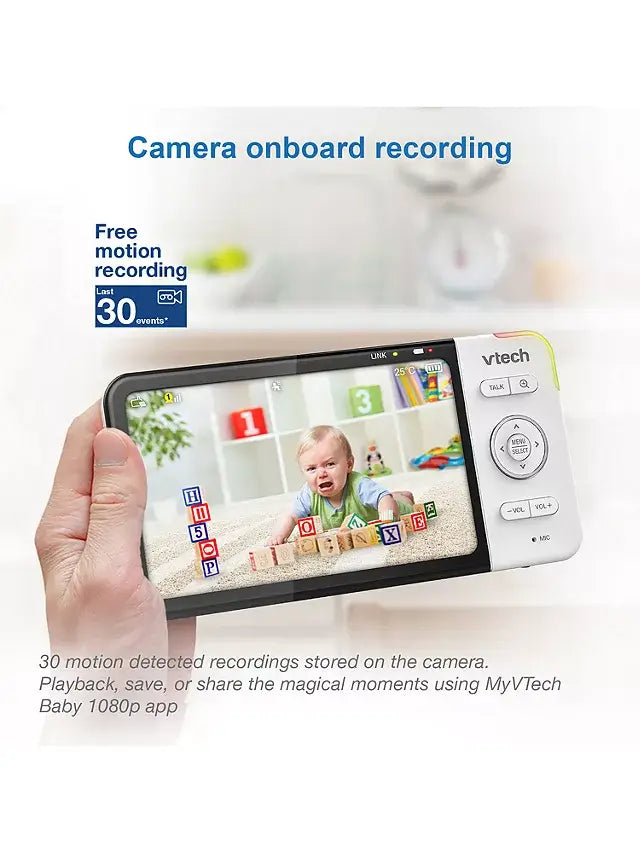 RM5764HD 5inch Smart Wi-Fi 1080p Video Baby Monitor