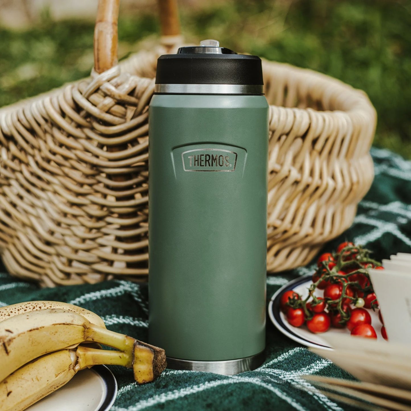 Thermos Icon Series Hydration Bottle with Straw Lid Collection