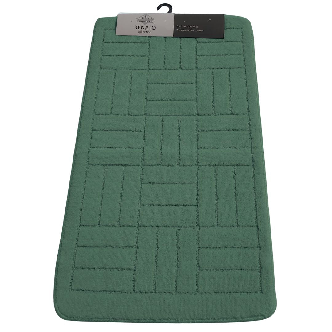Westward Ho! Renato 1 Piece Large Bath Mat – Soft 100% Polypropylene 60 x 100 cm