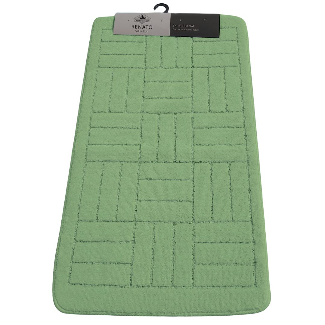 Westward Ho! Renato 1 Piece Large Bath Mat – Soft 100% Polypropylene 60 x 100 cm