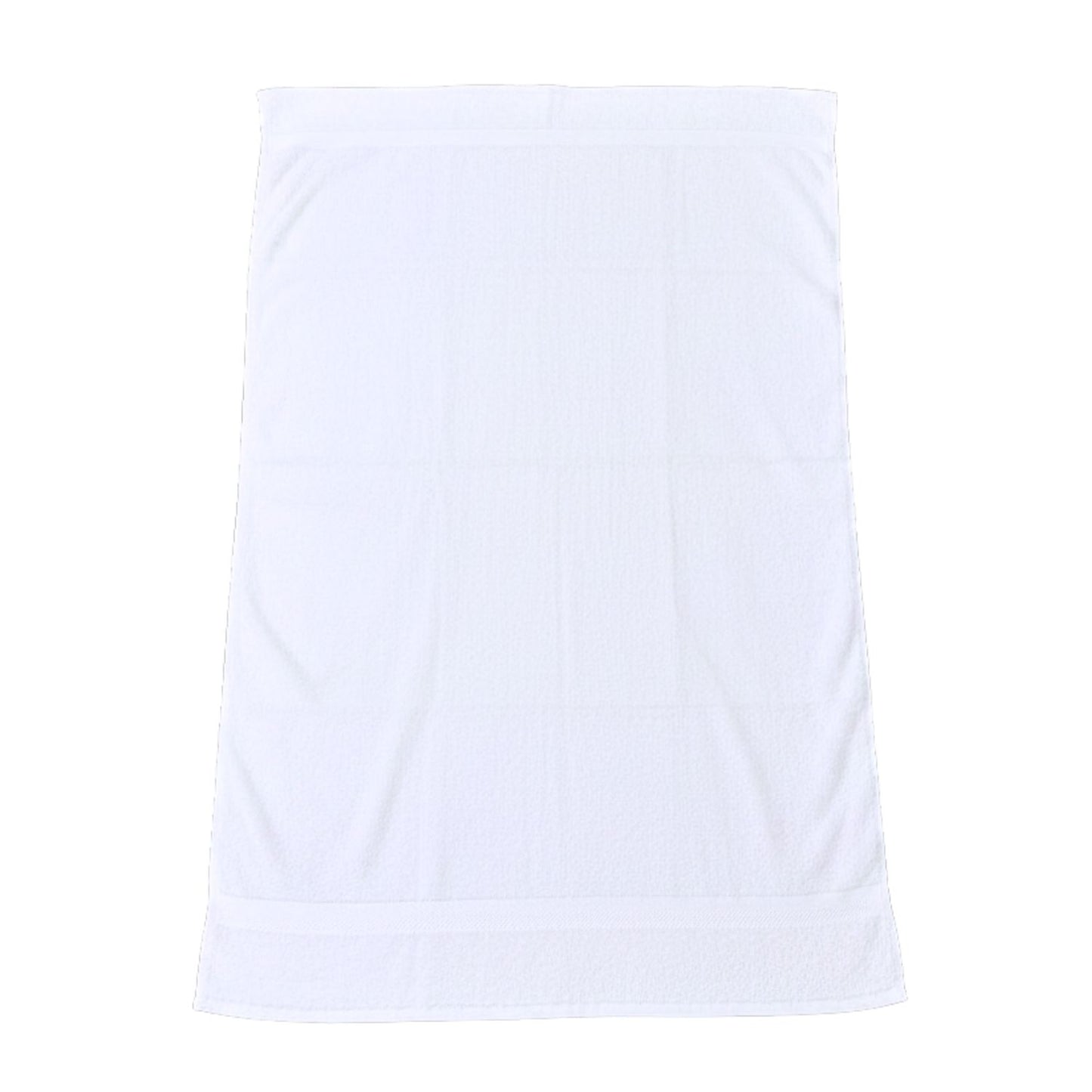 100% Cotton Terry Plain Bath Sheet 550GSM Towel White