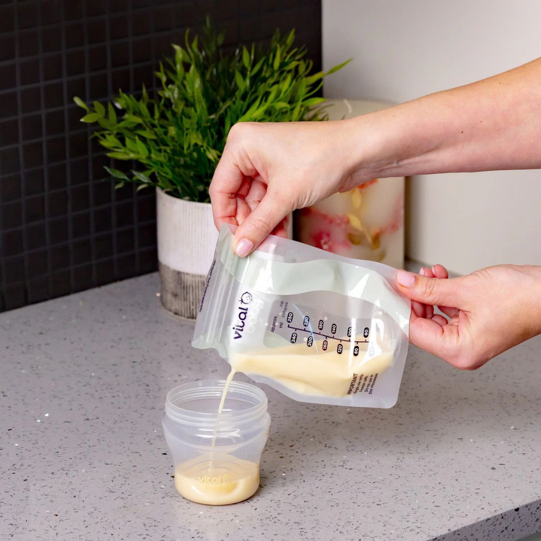 Vital Baby Easy Pour Breast Milk Storage Bags