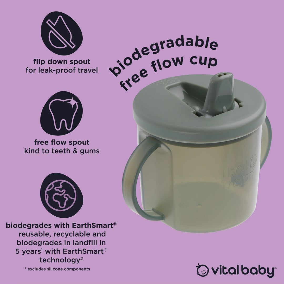 Vital Baby Hydrate Free Flow Cup 200ml