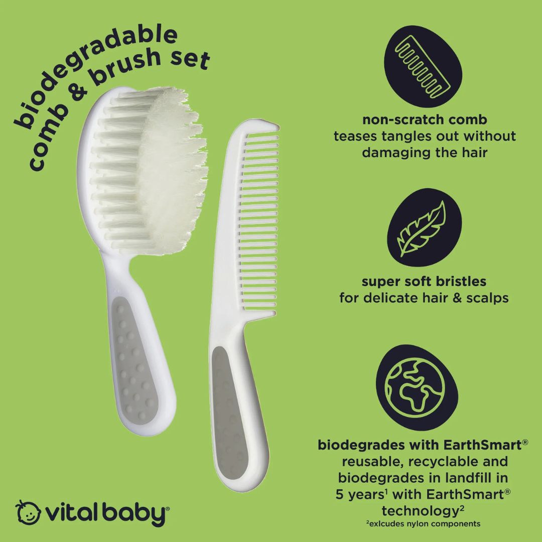 Vital Baby Protect Brush & Comb Set