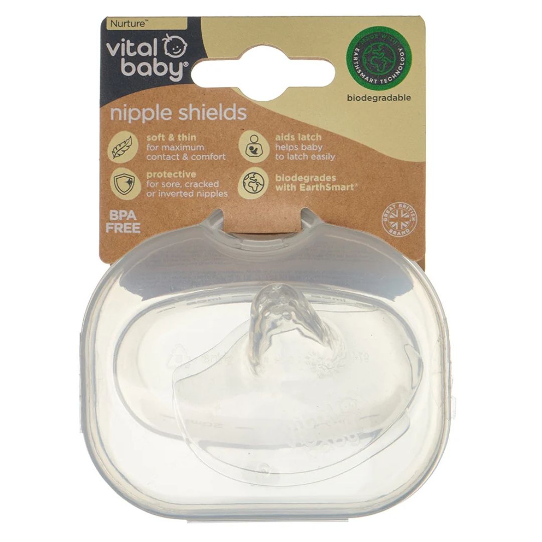 Vital Baby Nurture Nipple Shields 2 Pack