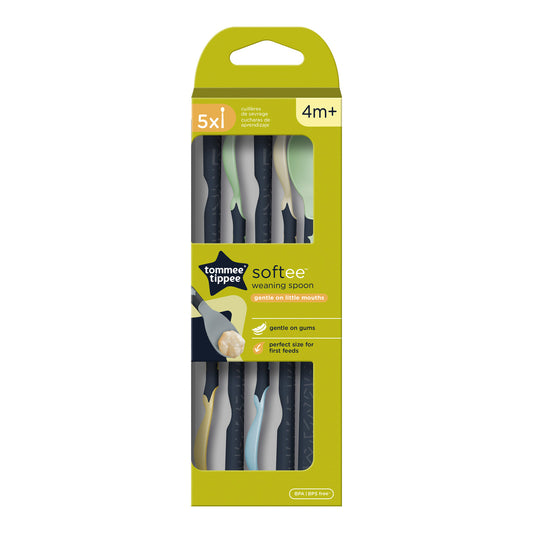 Tommee Tippee Softee Weaning Spoons x 5