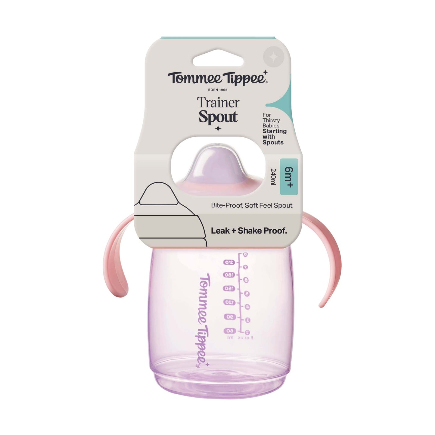 Tommee Tippee Superstar Training Sippee Cup – 240ml, 6+ Months