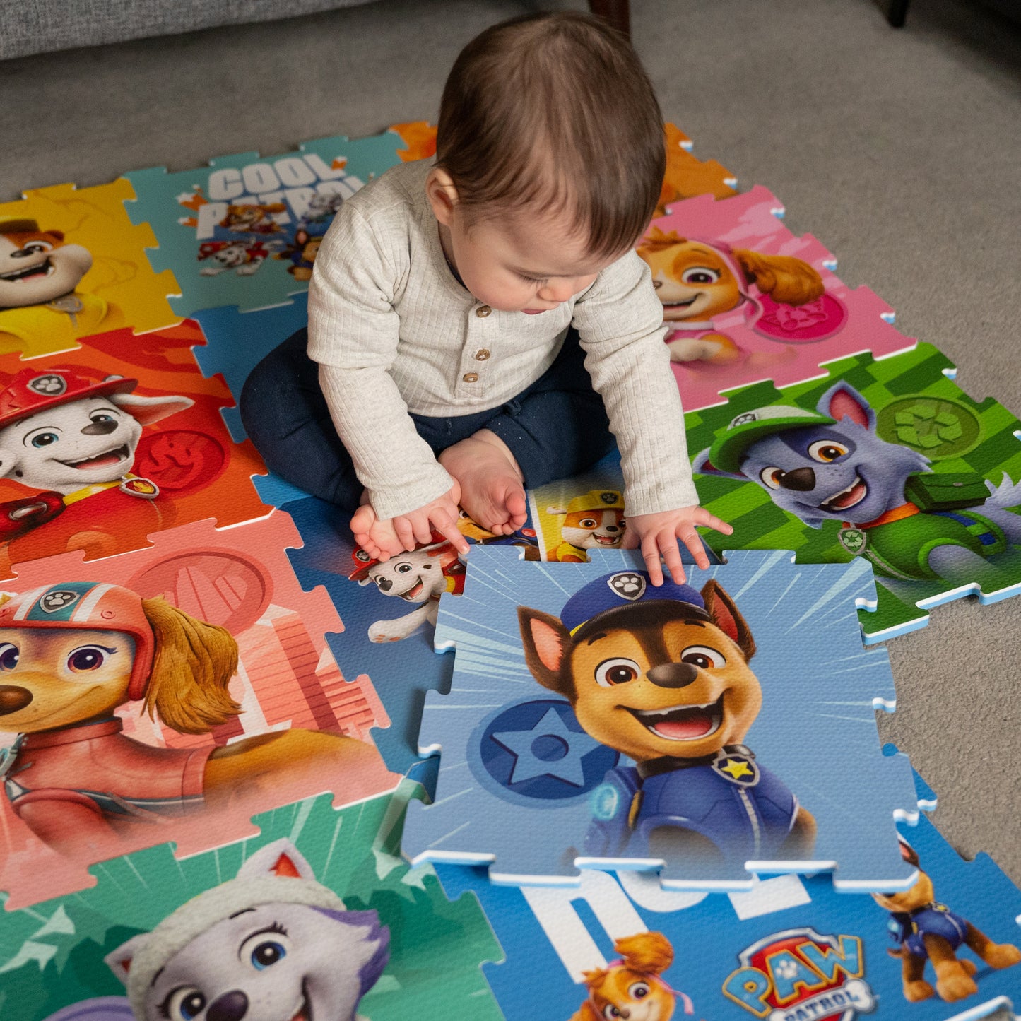 Paw Patrol 12 piece EVA Play Mat