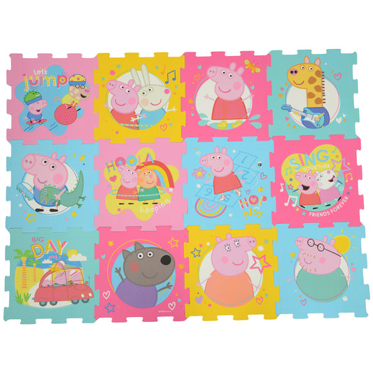 Peppa Pig 12 piece EVA Playmat
