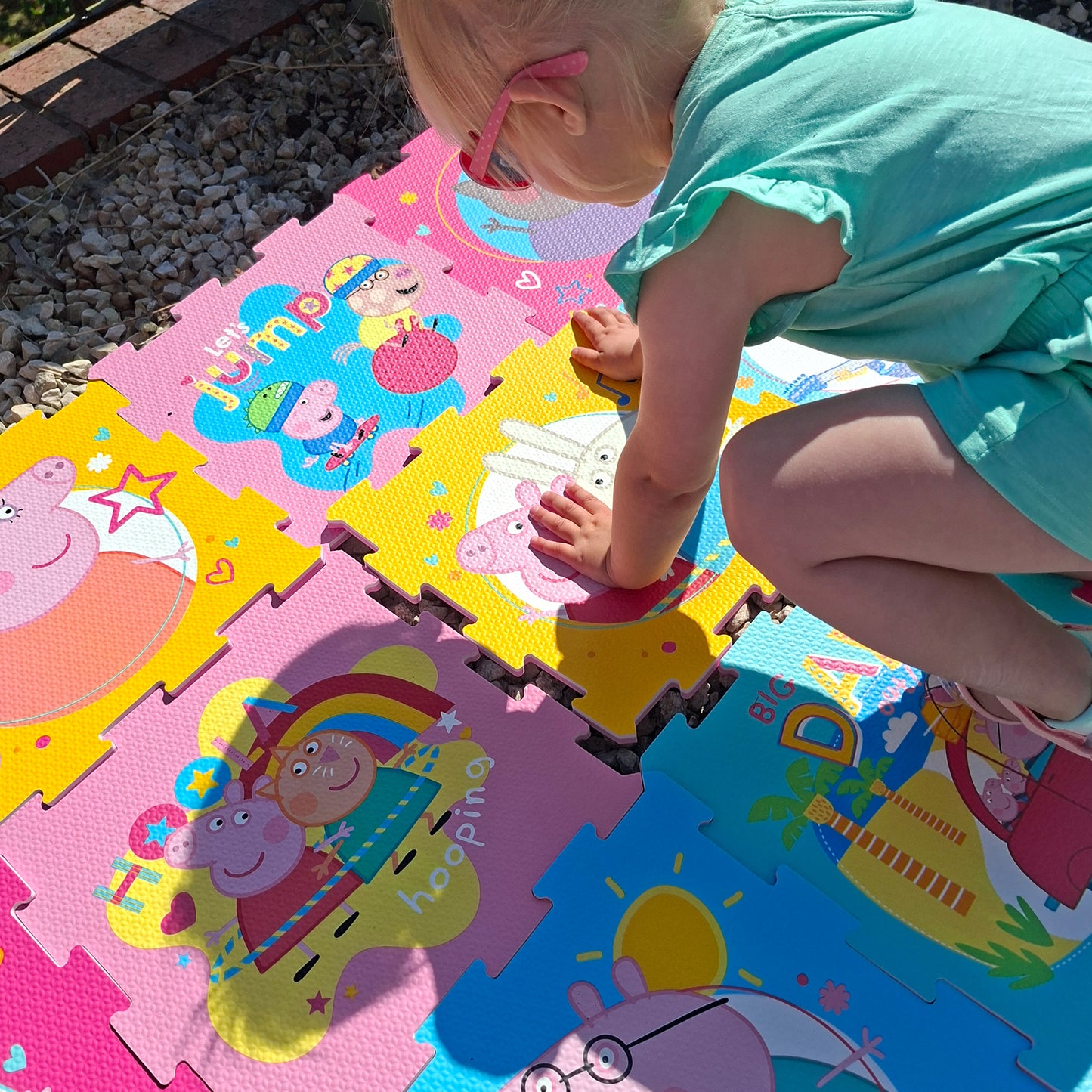 Peppa Pig 12 piece EVA Playmat