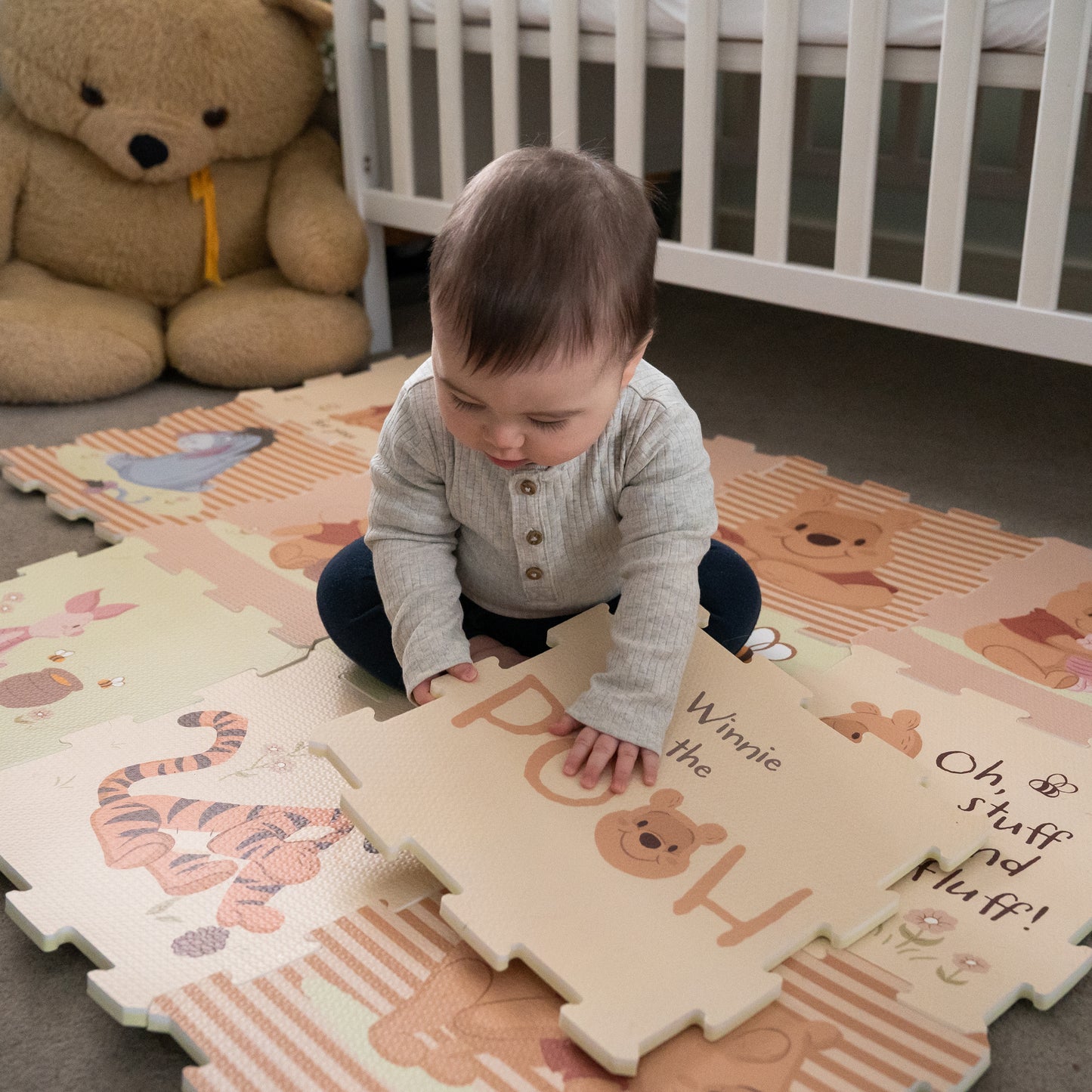 Winnie The Pooh 12 Piece Play Mat