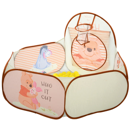 Winnie The Pooh Quick Up Activity Ball Pit and 20 Balls