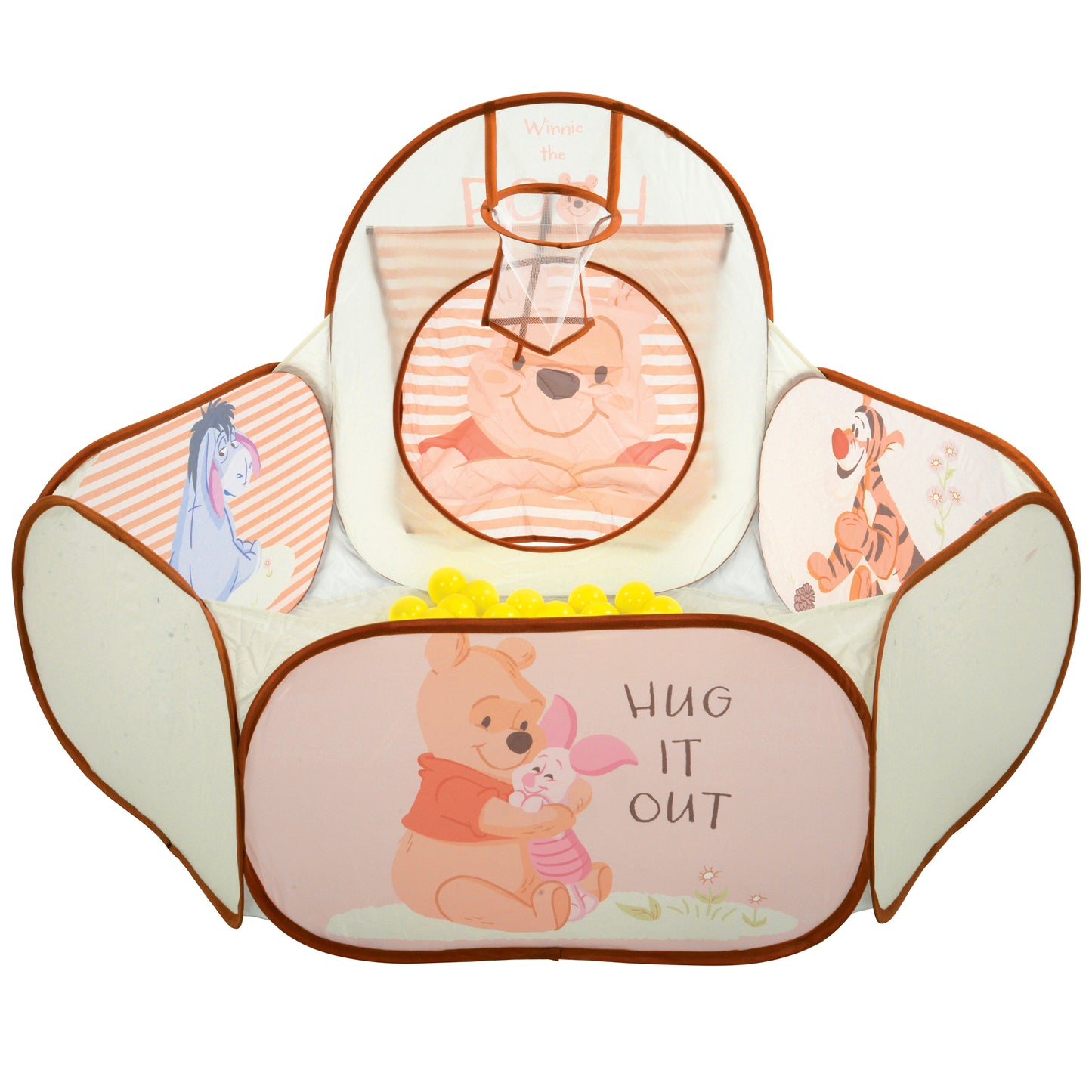 Winnie The Pooh Quick Up Activity Ball Pit and 20 Balls