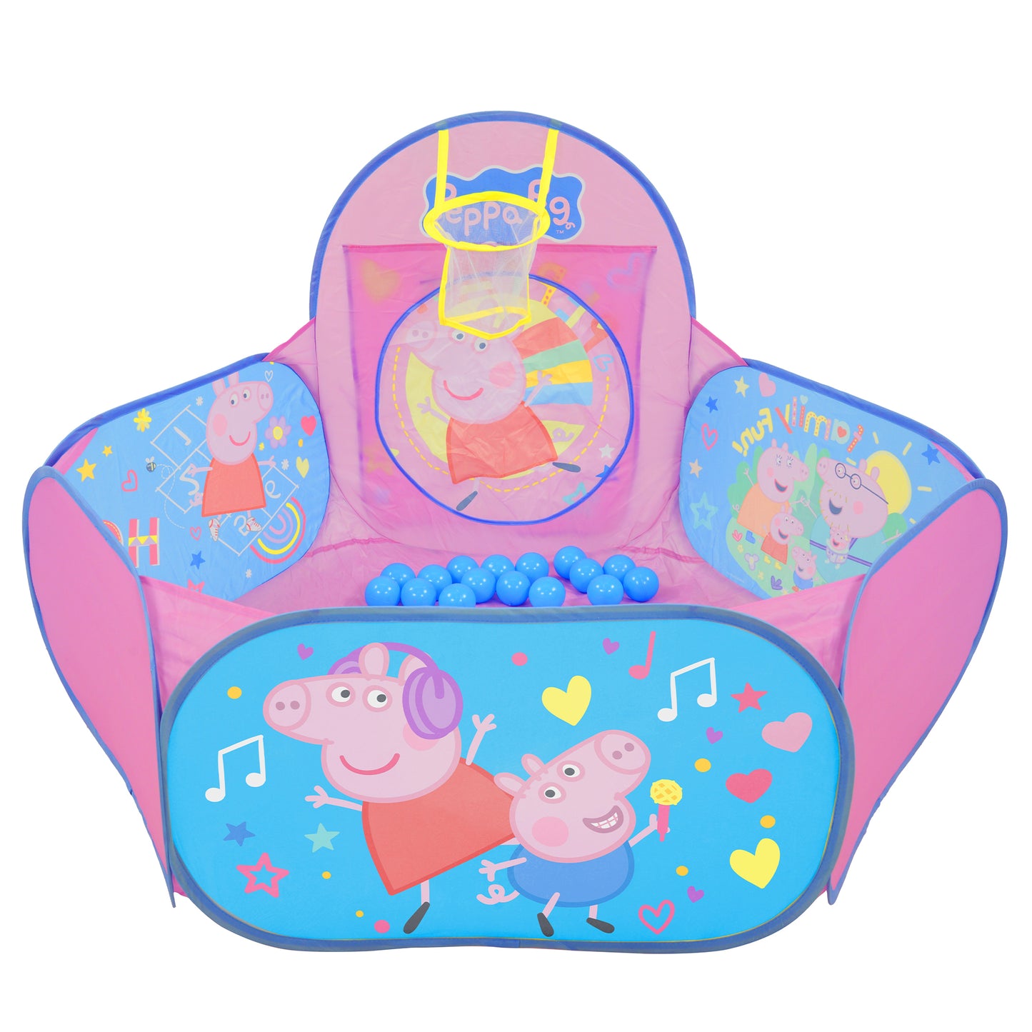 Peppa Pig Quick Up Activity Ball Pit with 20 Balls