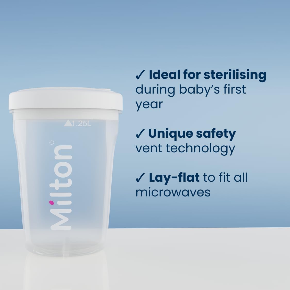 Solo Microwave or Cold Water Travel Steriliser