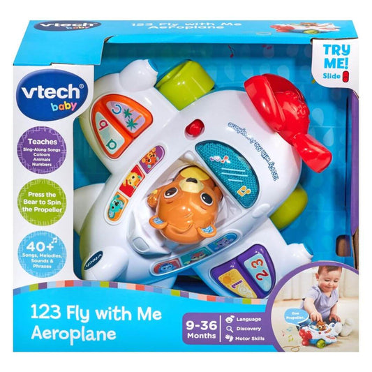 Vtech 123 Fly with Me Aeroplane