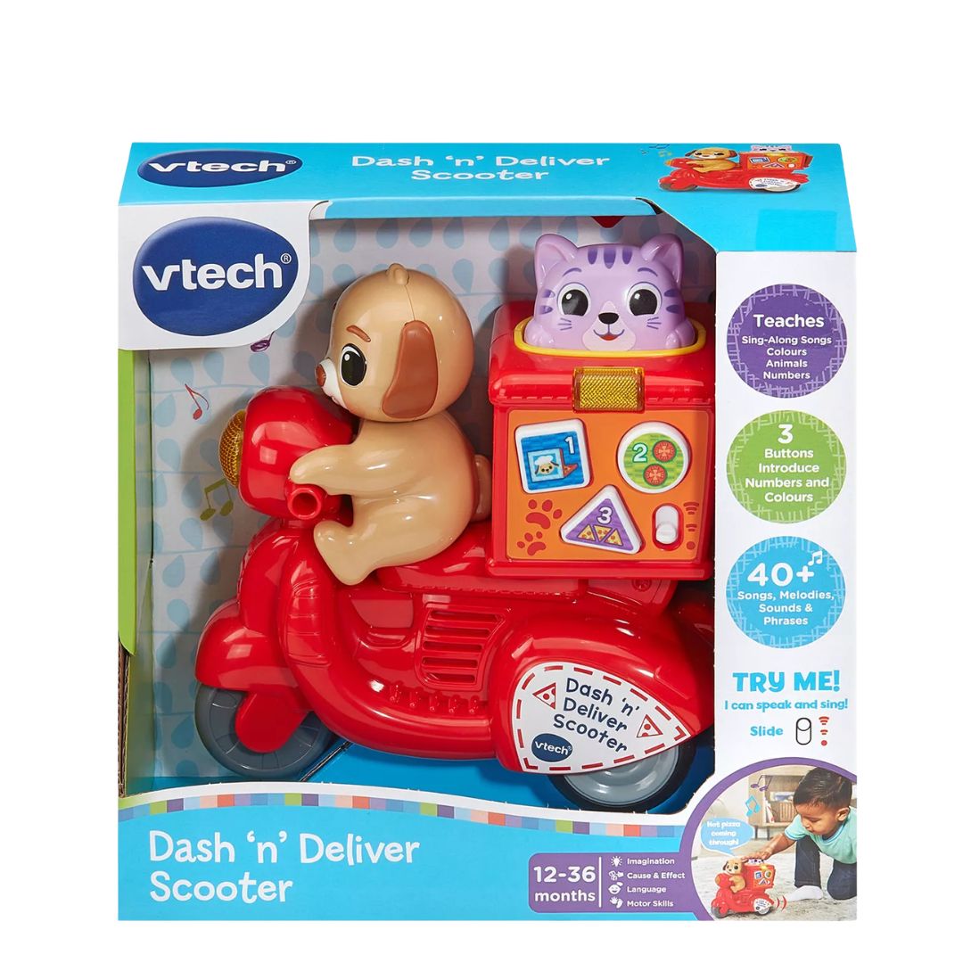 VTech Dash 'N' Deliver Scooter