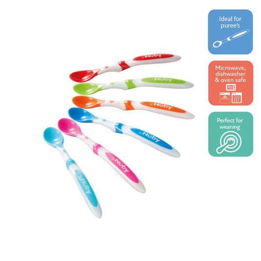Weaning Spoons 6 Pack