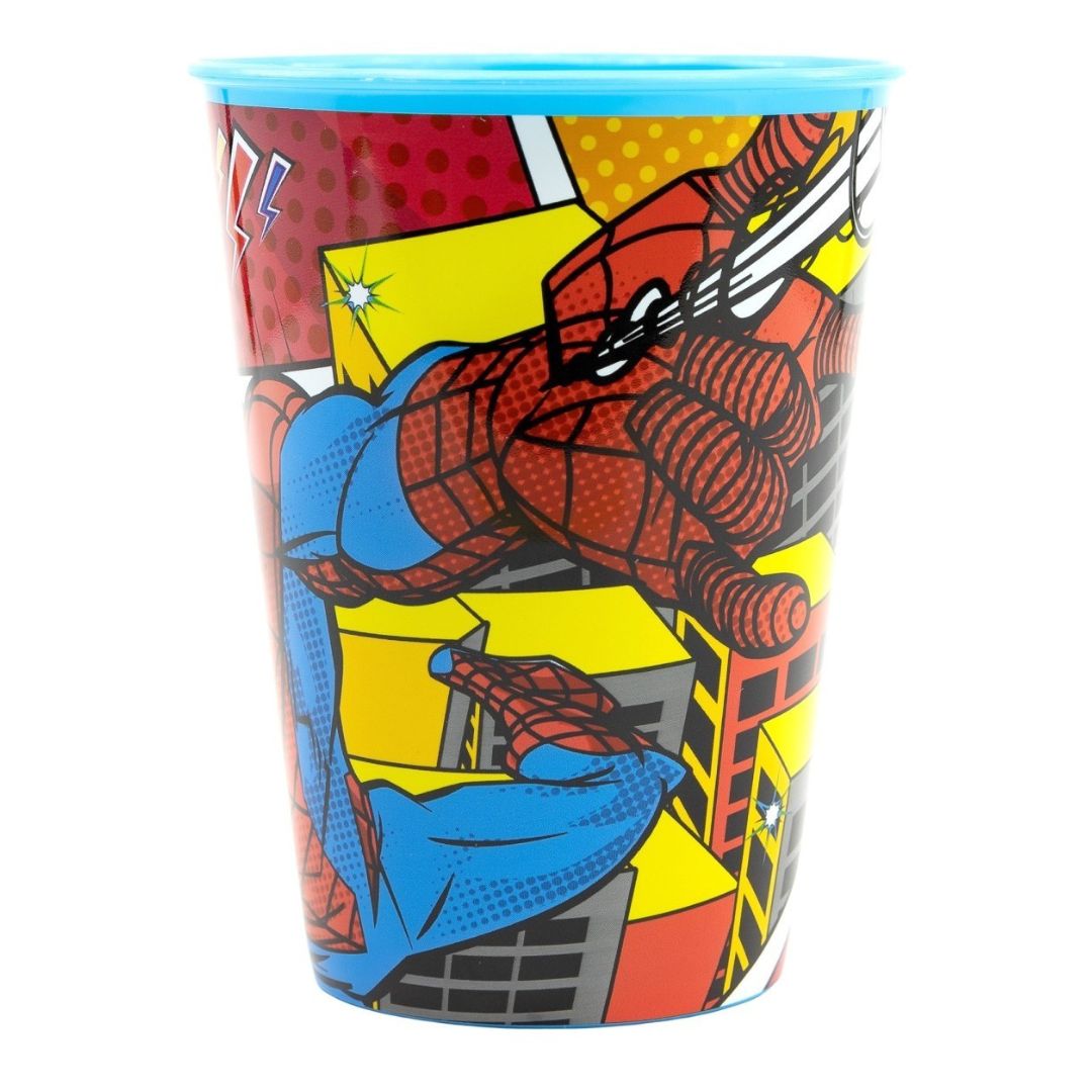 Stor Spiderman Dimension Drop Safe Silicone Straw Tumbler 370ml