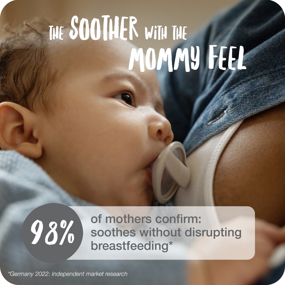 Nuk Pacis MommyFeel Green 2 Pack