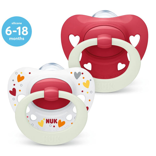 Nuk Signature Night Soother 2 Pack Size 2