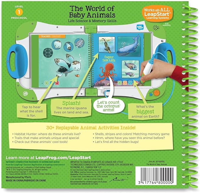 Leapfrog Animal Discovery Activity Book
