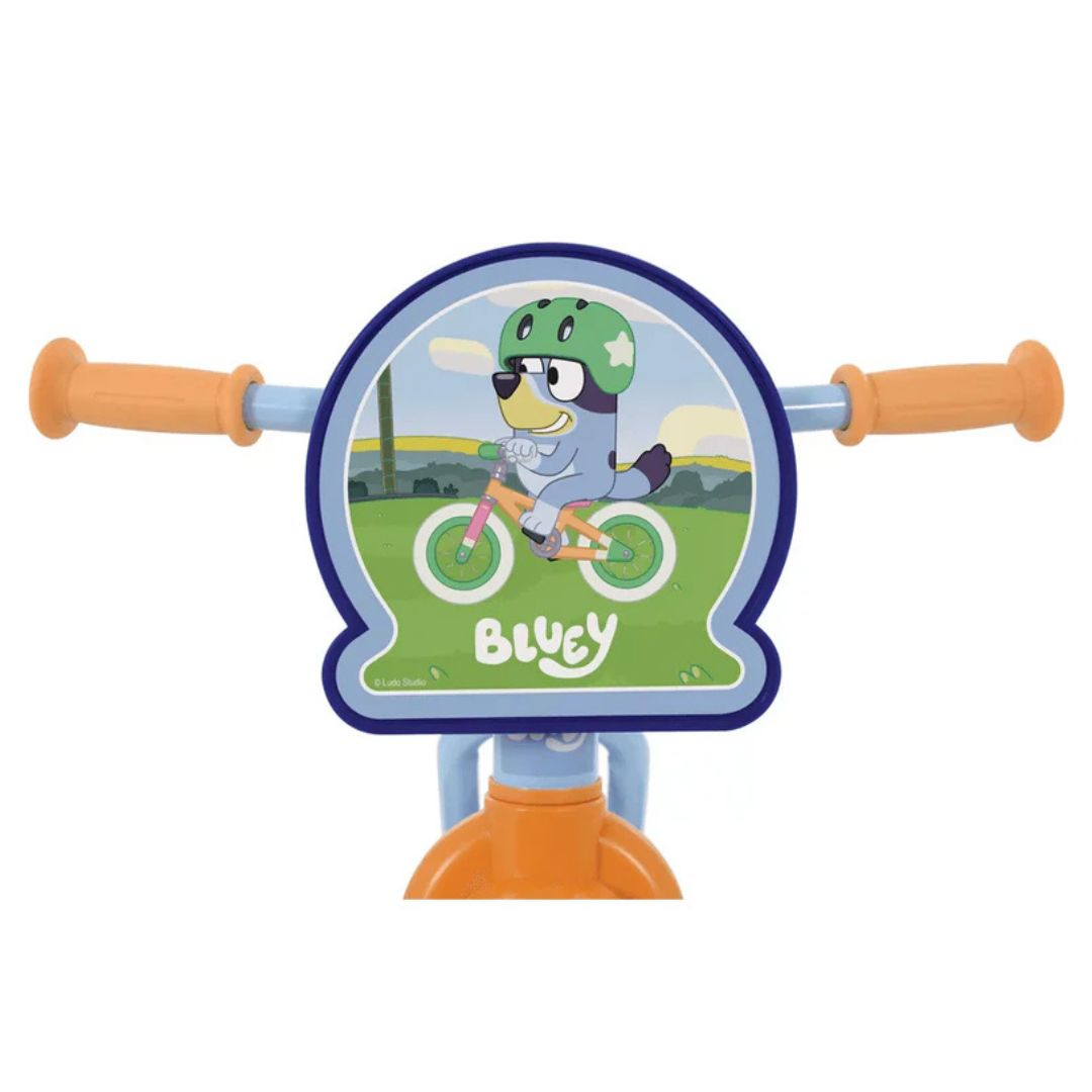 Bluey 2-in-1 10" Training Bike and Helmet Bundle