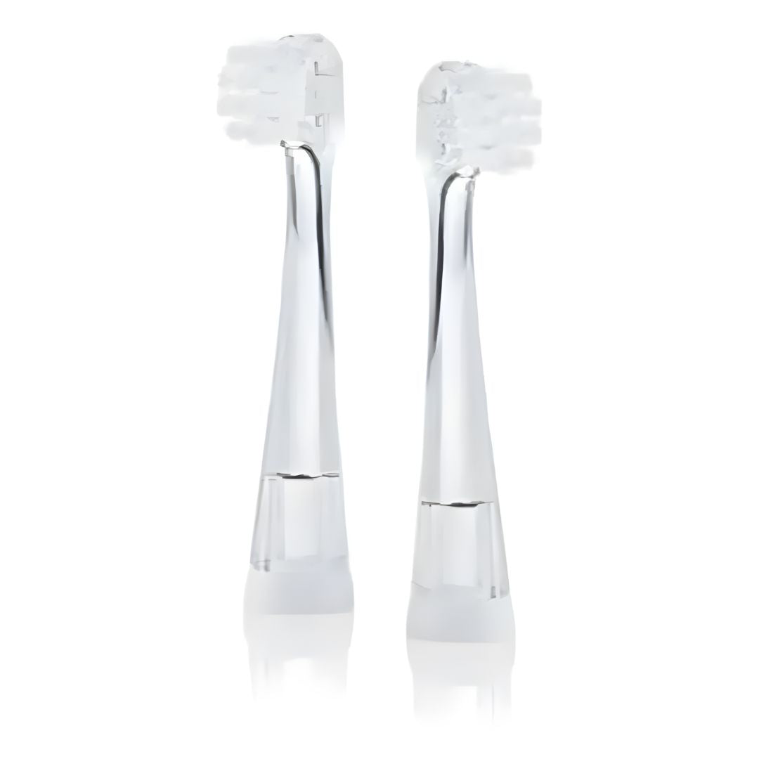 BabySonic Replacement Brush Headers (2 Pack) 0-18 Months