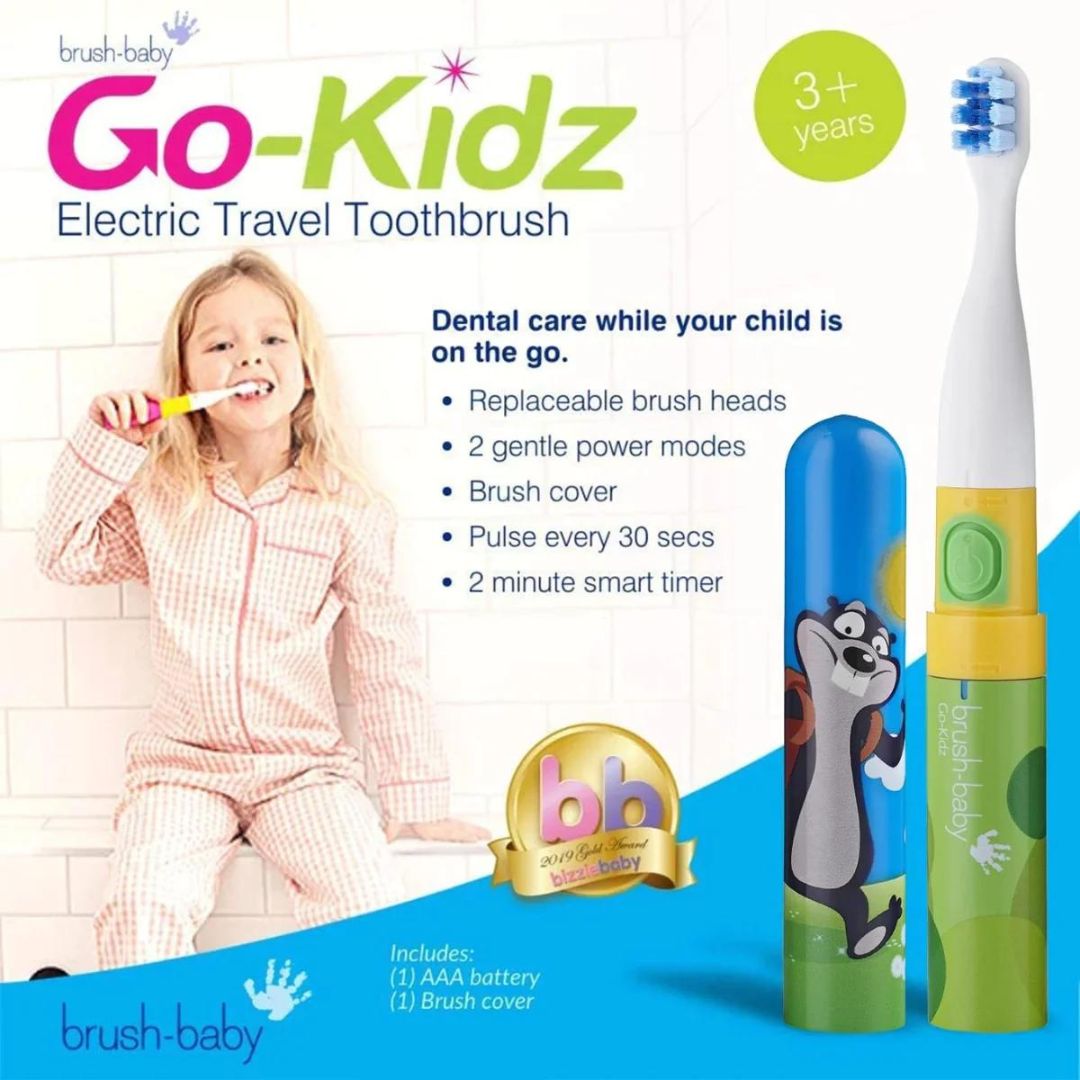 Brush Baby Go-Kidz Electric Toothbrush - Mikey