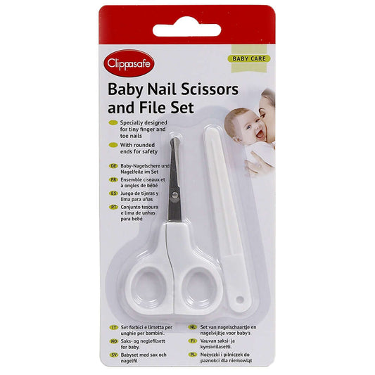Baby Nail Scissors & File Set