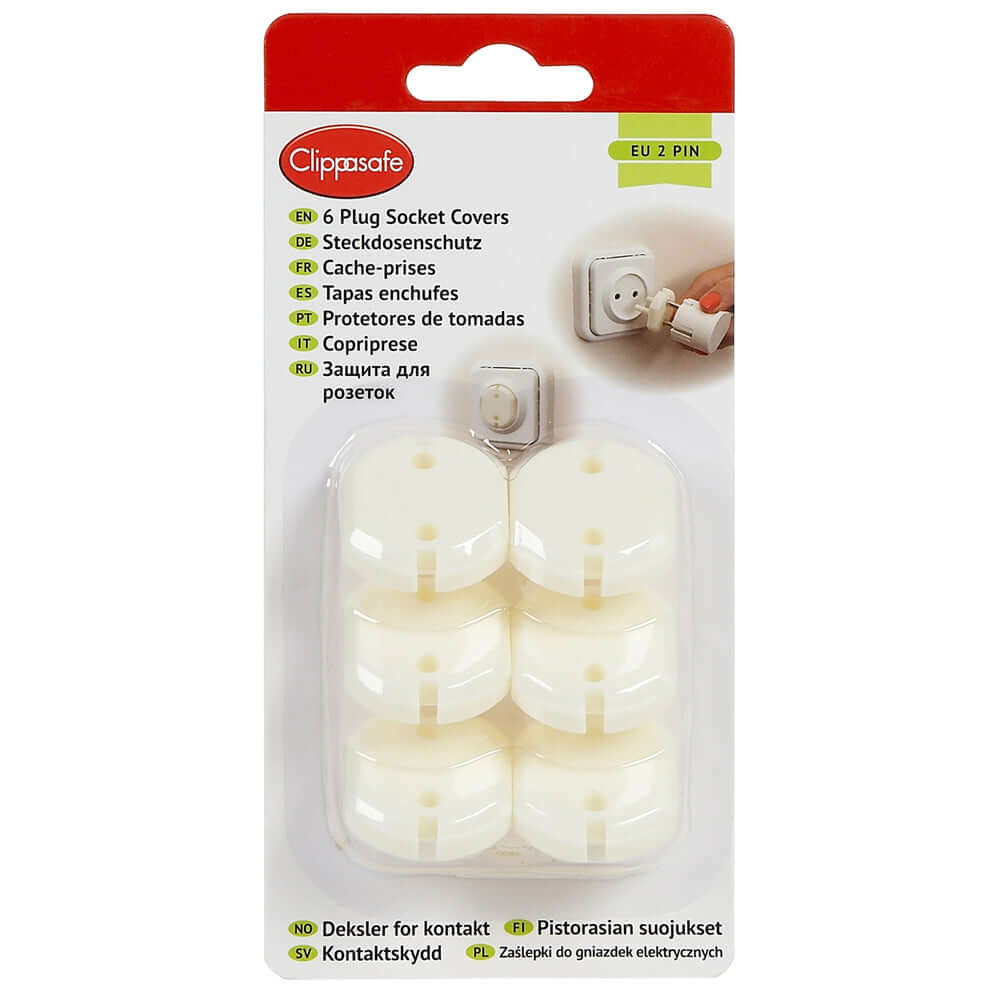 EU 2 Pin Plug Socket Inserts (6 Pack)