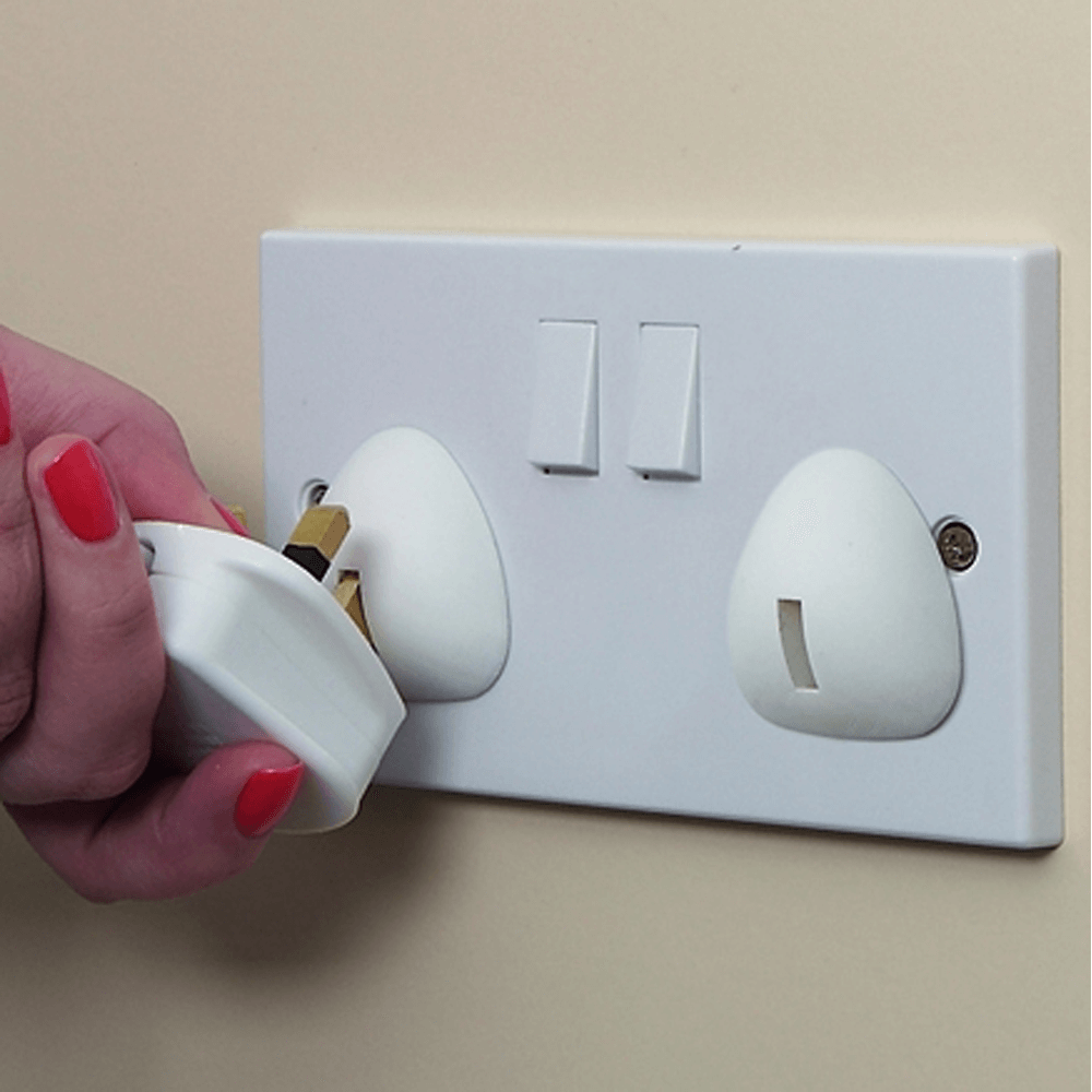 UK Style 3 Pin Plug Socket Covers