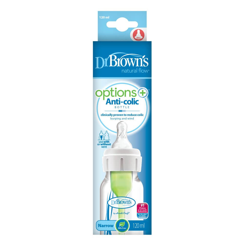 Single Narrow Neck Bottle 120ml