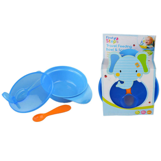 Feeding Bowl with Lid & Spoon