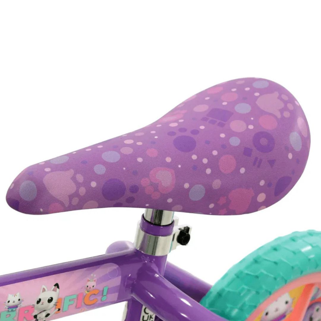 Gabby's Dollhouse 2-in-1 10" Training Bike and Helmet Bundle