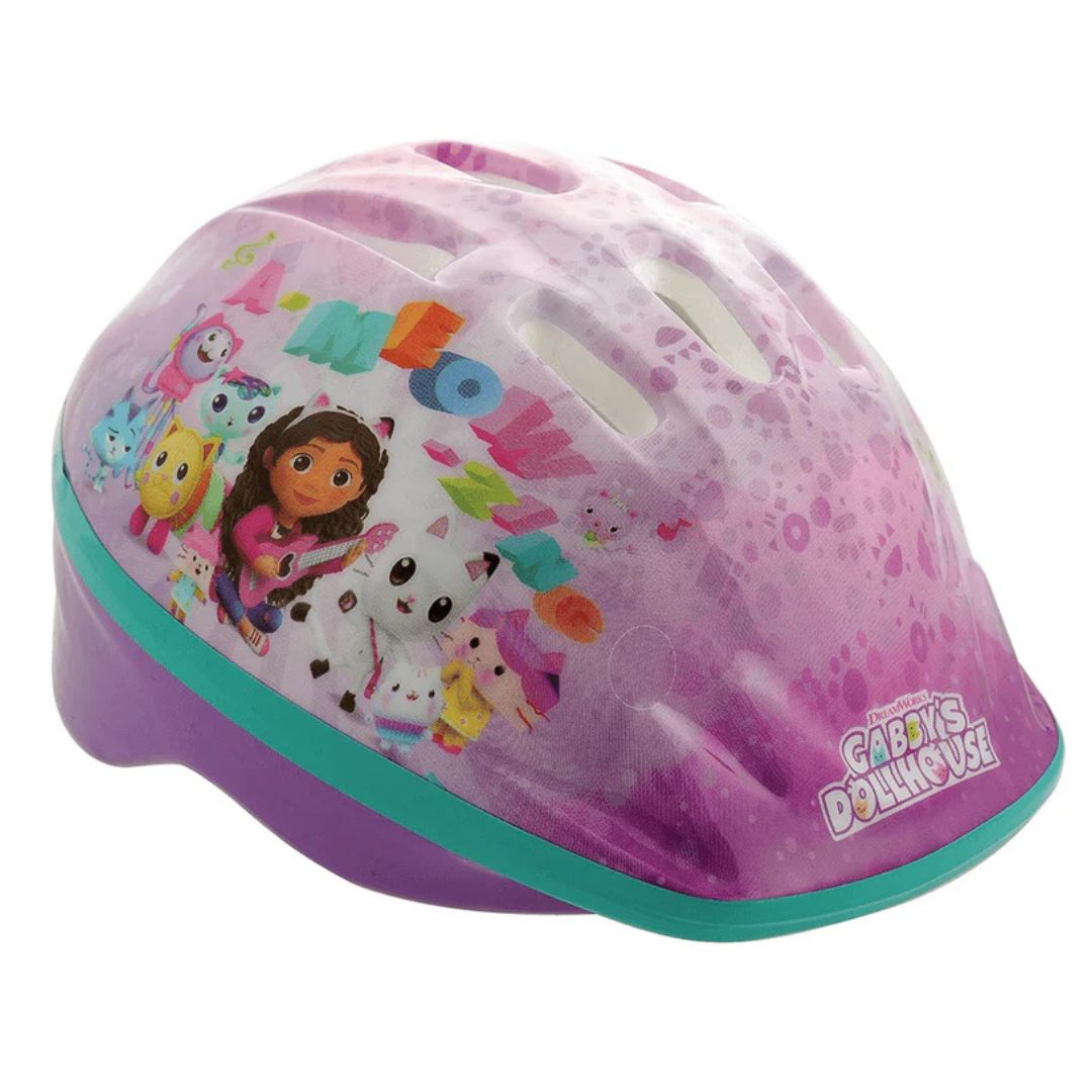 Gabby's Dollhouse 2-in-1 10" Training Bike and Helmet Bundle