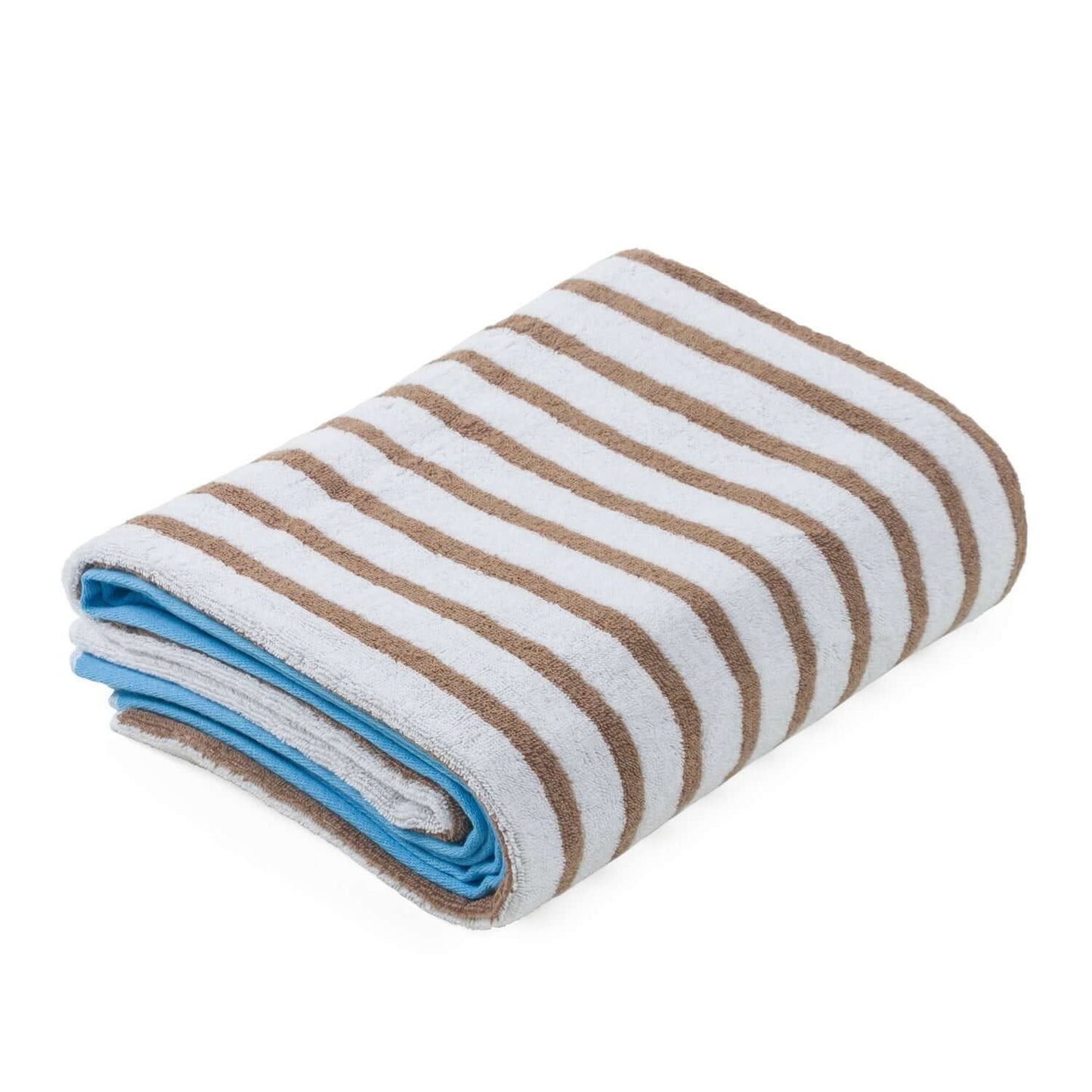 Linear Combed Cotton Bath Towels – Ultra-Soft & Highly Absorbent | 100% Cotton Jacquard, 500GSM (2 Pack)