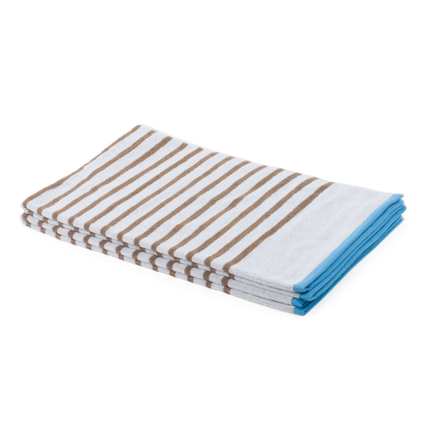 Linear Combed Cotton Bath Towels – Ultra-Soft & Highly Absorbent | 100% Cotton Jacquard, 500GSM (2 Pack)