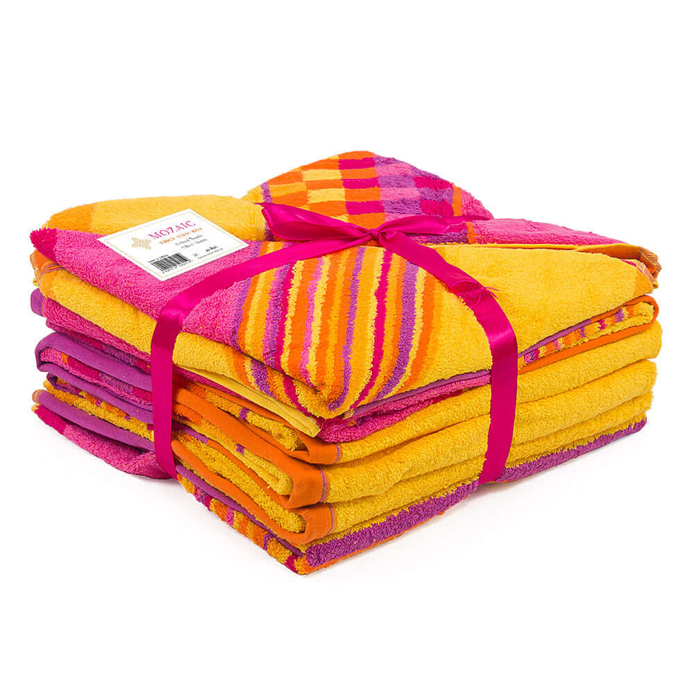 Mozaic 8 piece Towel Set