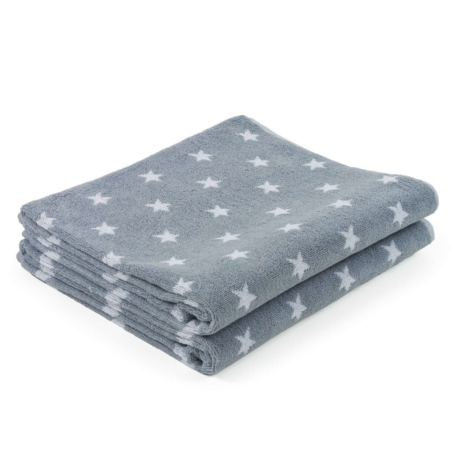 Stars Combed Cotton Towels – Ultra-Soft & Highly Absorbent | 100% Cotton Jacquard, 500GSM