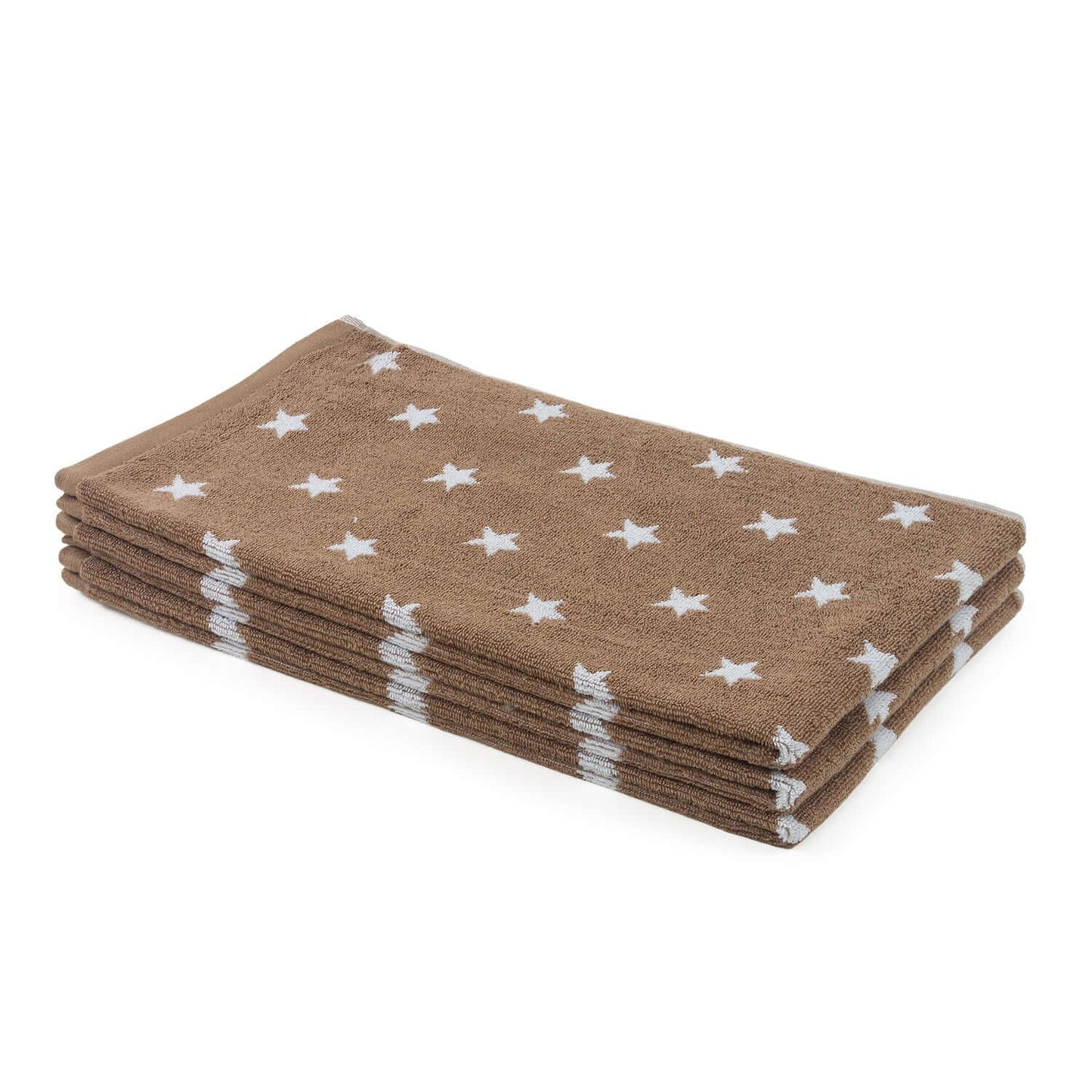 Stars Combed Cotton Towels – Ultra-Soft & Highly Absorbent | 100% Cotton Jacquard, 500GSM