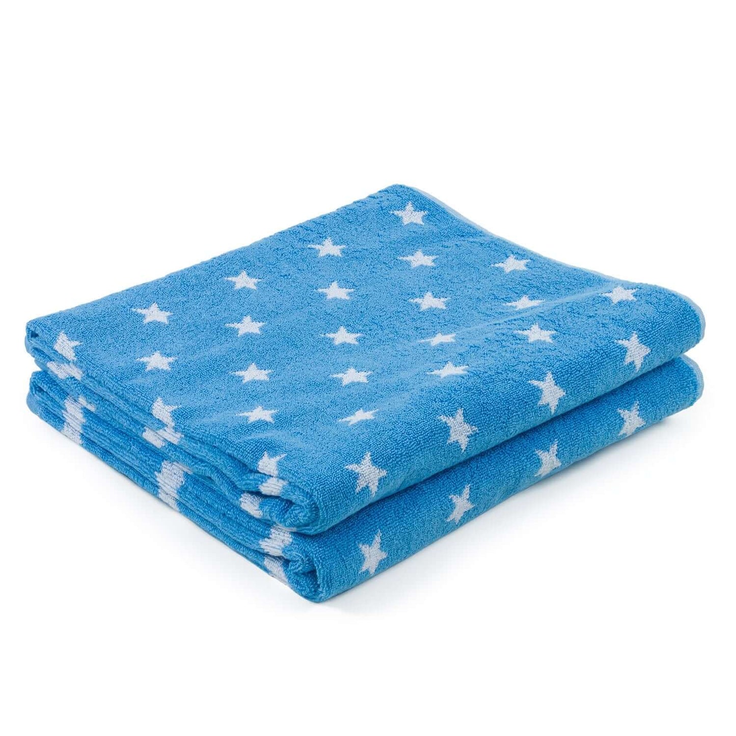 Stars Combed Cotton Towels – Ultra-Soft & Highly Absorbent | 100% Cotton Jacquard, 500GSM