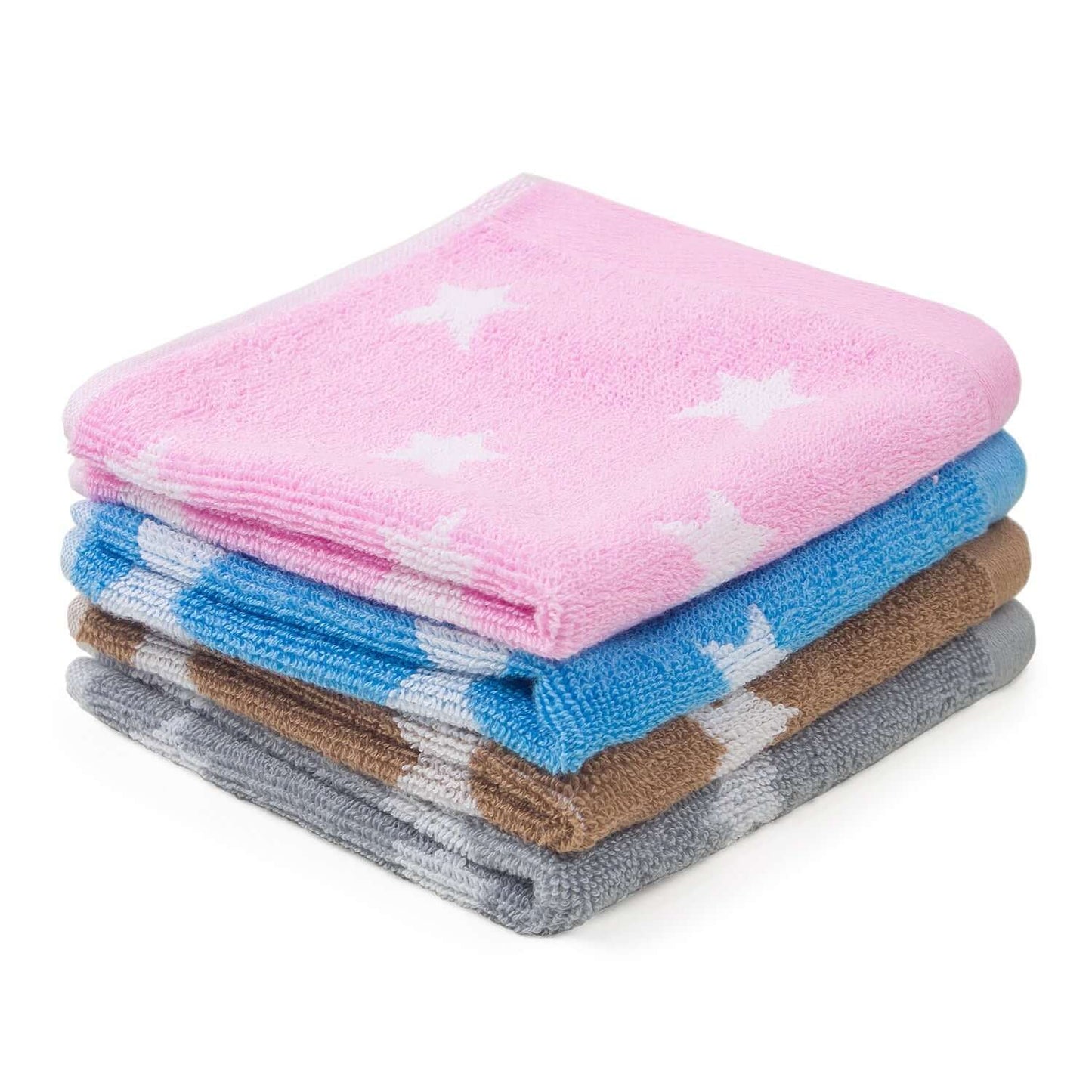 Stars Combed Cotton Towels – Ultra-Soft & Highly Absorbent | 100% Cotton Jacquard, 500GSM