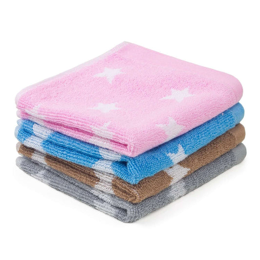 Stars Combed Cotton Towels – Ultra-Soft & Highly Absorbent | 100% Cotton Jacquard, 500GSM