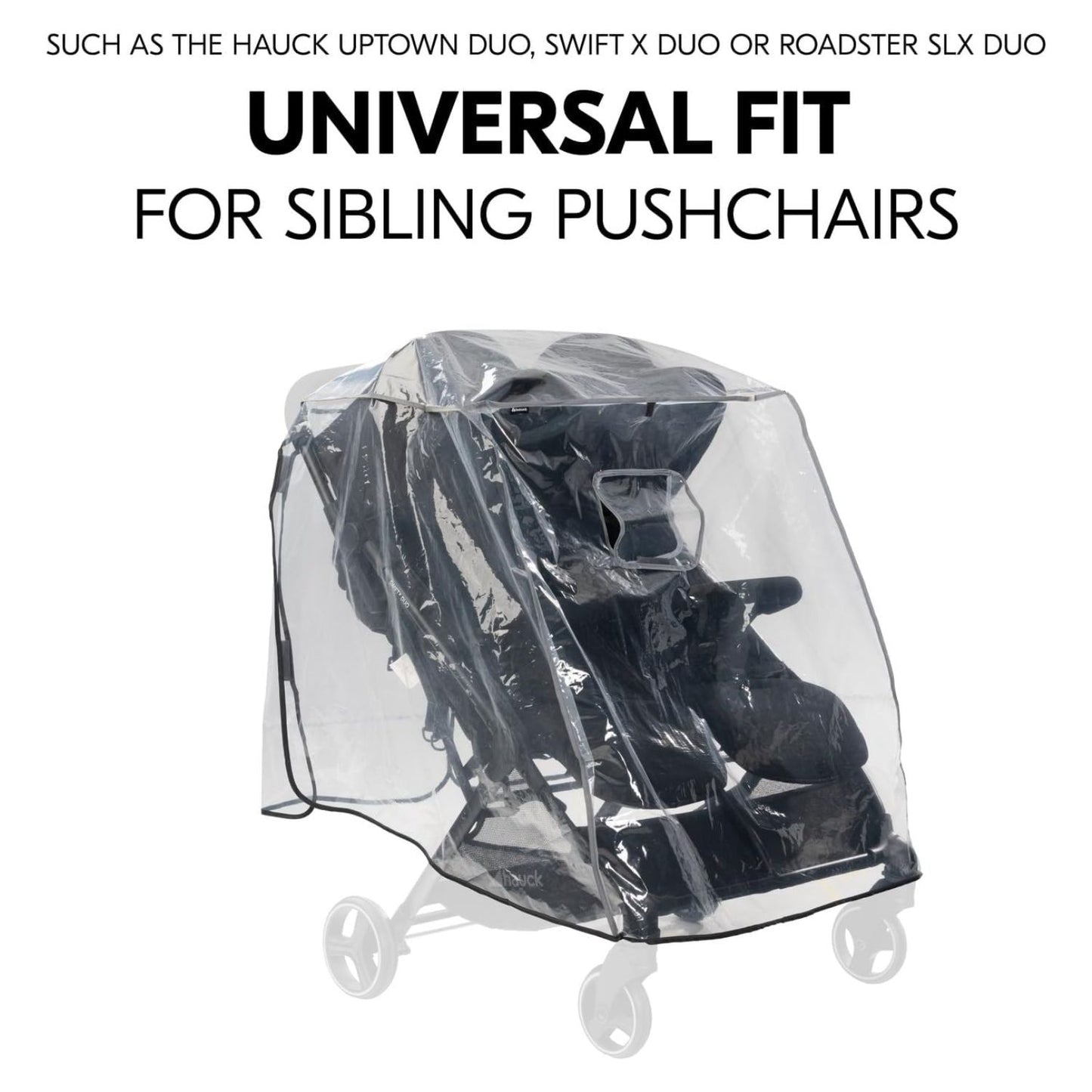Pushchair Raincover Duo