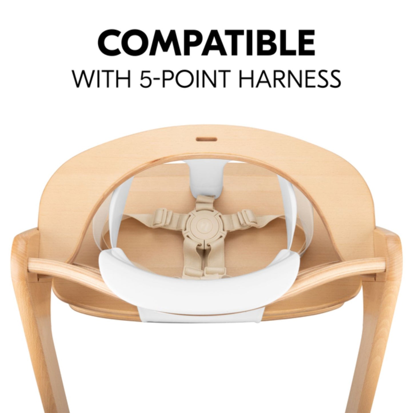 Hauck Highchair Baby Seat White