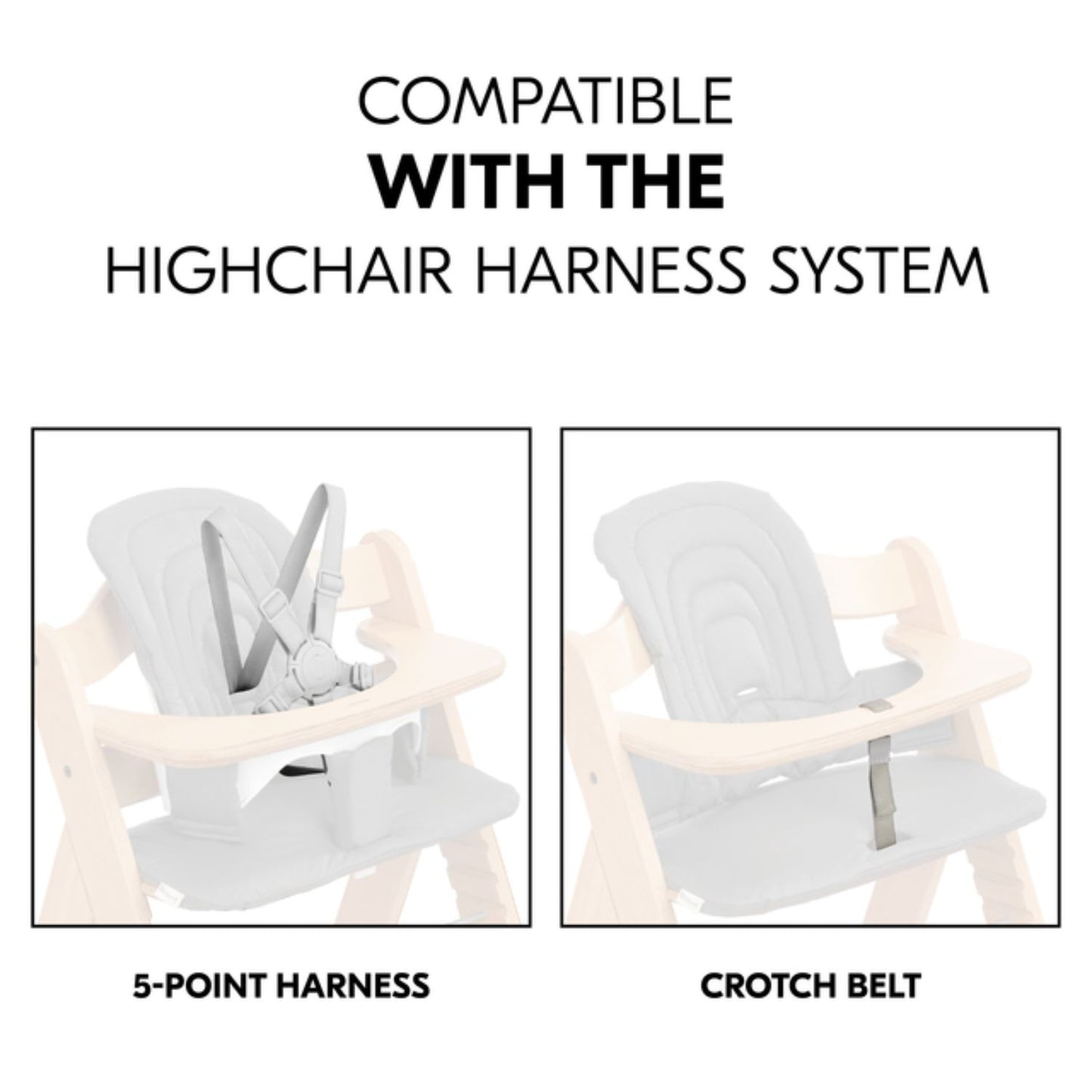 Hauck Highchair Baby Seat Pad Grey
